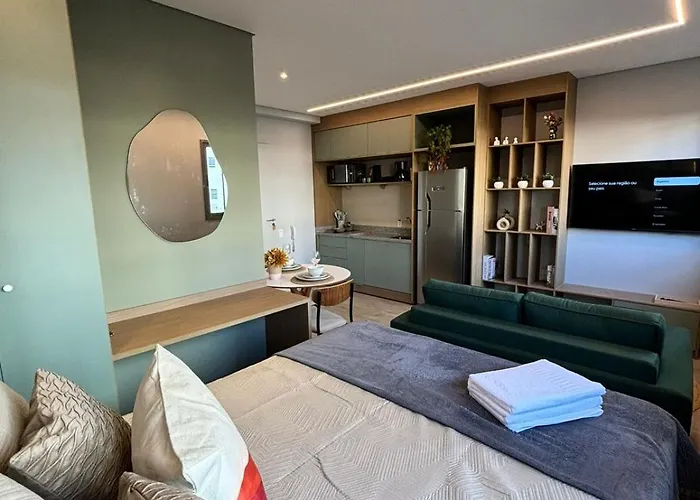 Studio Decorado Prox De Tudo 10Min A Pe Av Paulista Com Vaga De Garagem